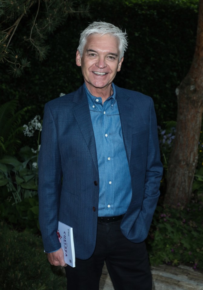  Phillip Schofield is a well-known TV presenter