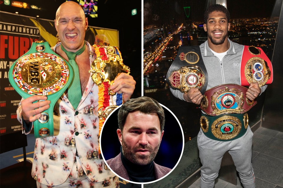  Hearn has revealed Joshua has agreed to a two-fight deal with Fury