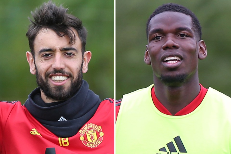  Pogba is set to be used a No10 with Fernandes in a deeper No8 role