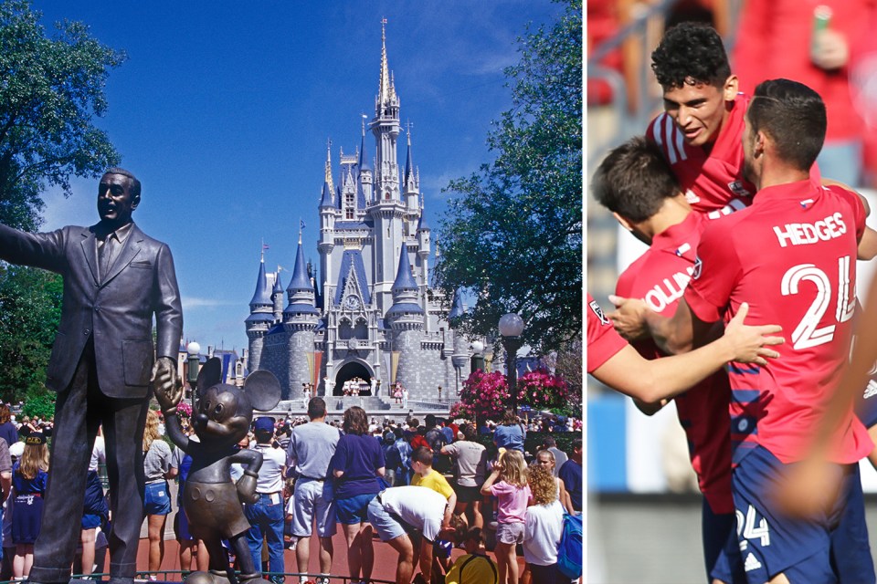  The MLS season is set to restart at Disney World on July 8