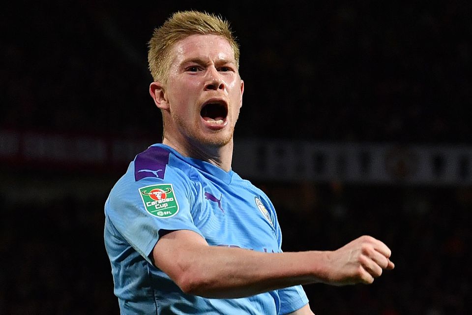  Kevin De Bruyne is the best midfielder in the Premier League