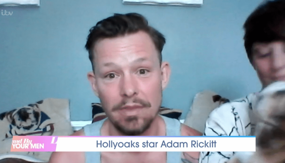  Adam Rickitt revealed on Loose Women that he was suicidal for 17 years