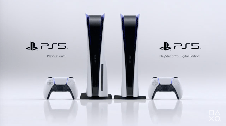 There are two versions of the new PS5