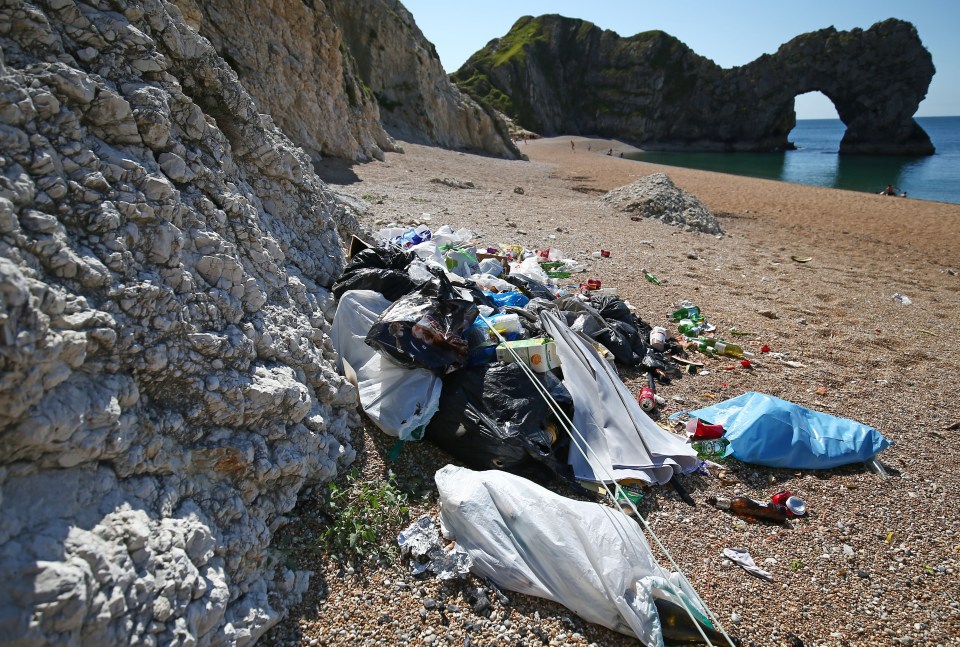 People have left their literal crap behind after packing beaches this weekend