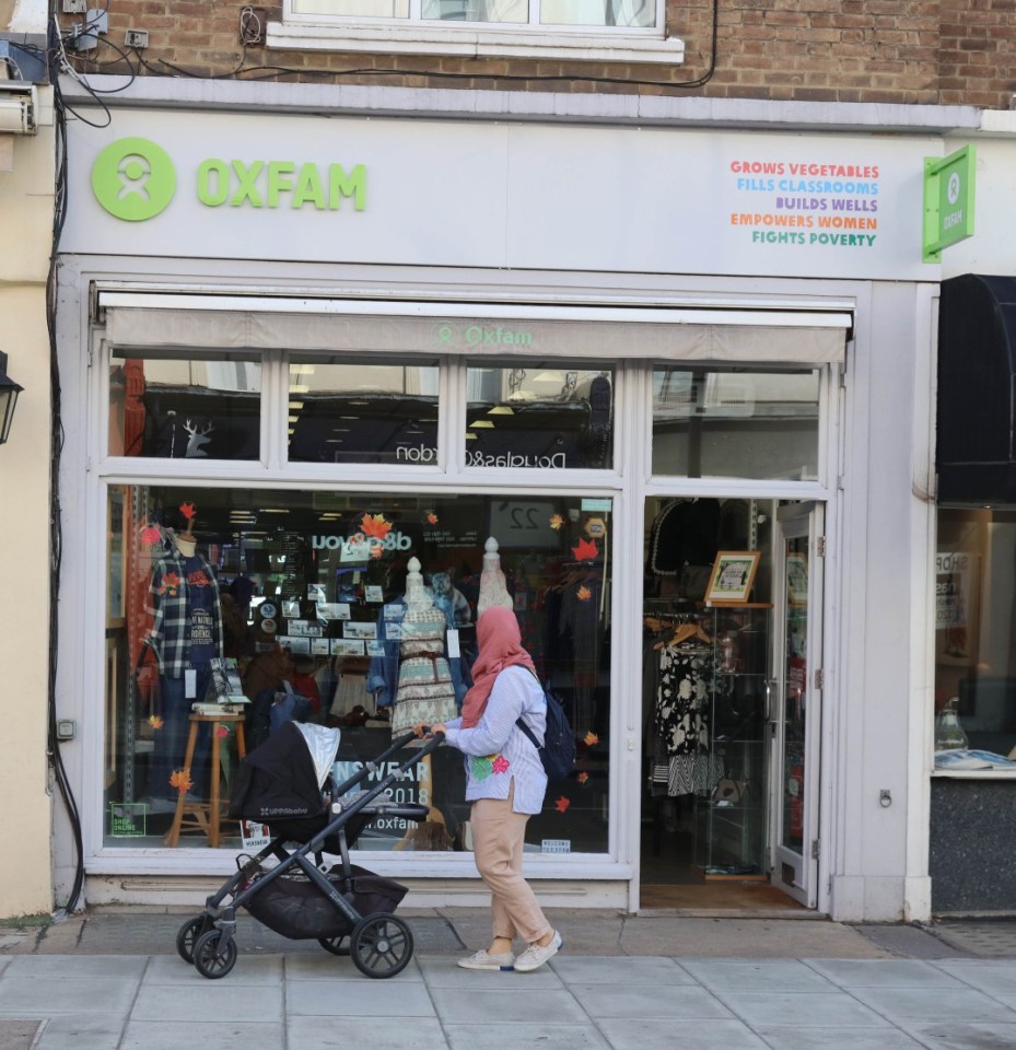  Oxfam is one charity shop that was forced to shut during lockdown