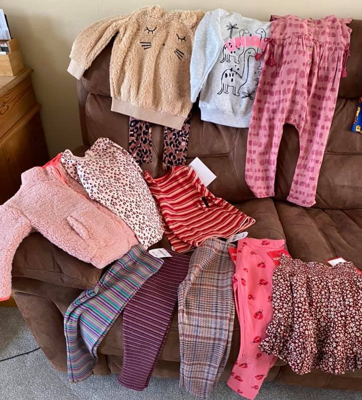 Parents are snapping up children's' clothes after the prices were slashed 