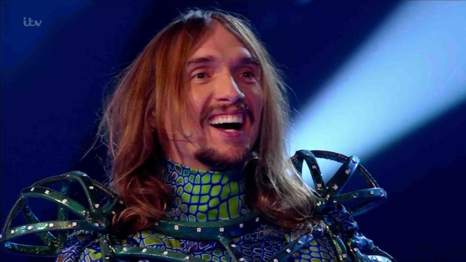 The Masked Singer Justin Hawkins suffered a freak chemical accident as he was fixing his swimming pool