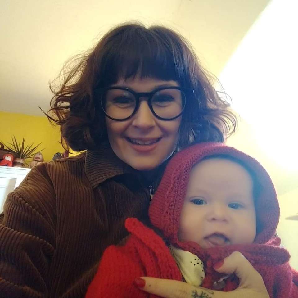  Gogglebox star Helena Worthington, here with her son Erwin when he was a baby, has given a glimpse of her eye-catching home Instagram