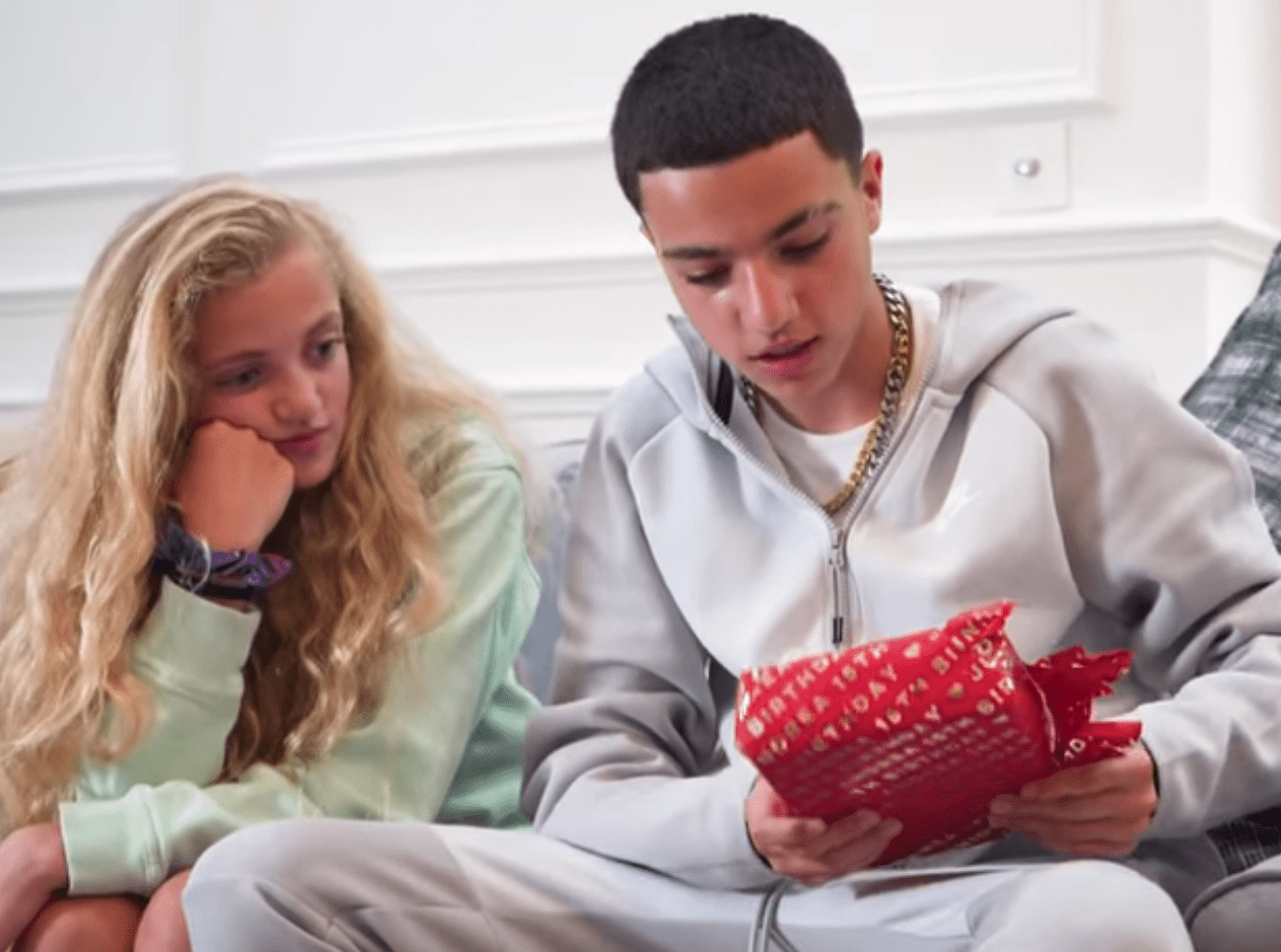 She spoilt son Junior with lavish birthday presents - documented on her YouTube