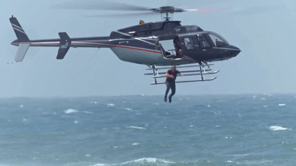  Gordon has been forced to brave his fears during new series, Uncharted, after he jumped from a helicopter into a stretch of sea full of sharks