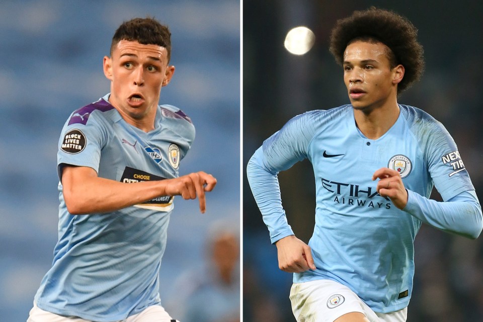  Man City may not replace Leroy Sane in a major boost for Phil Foden