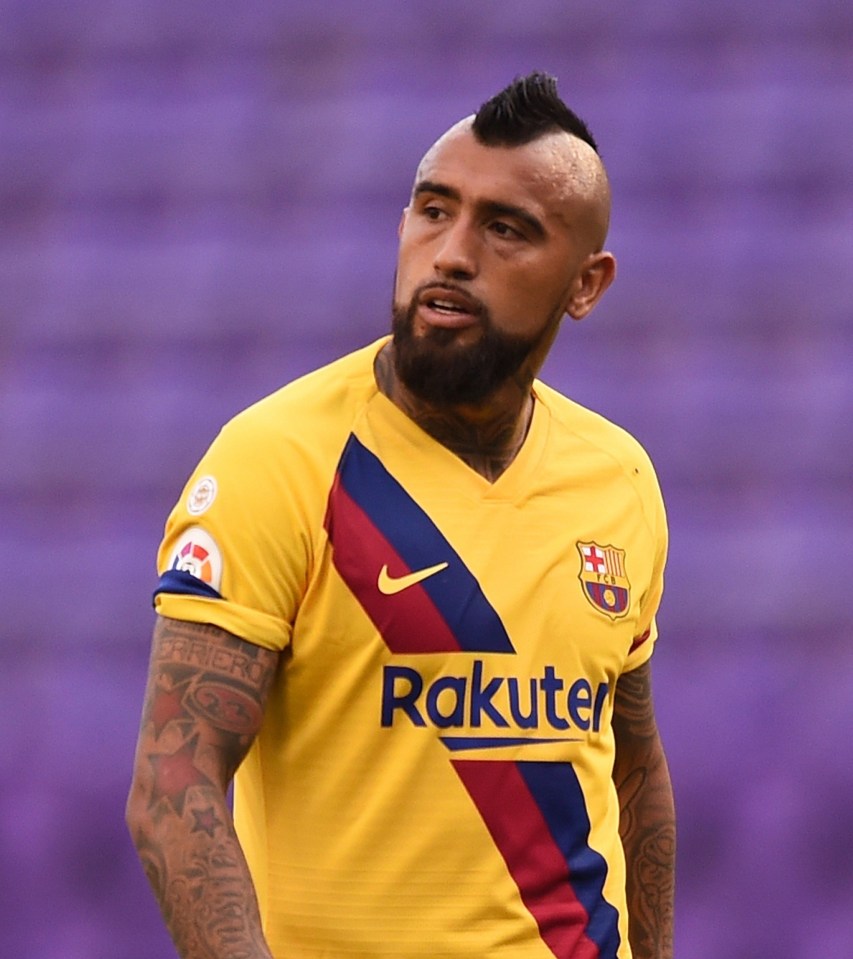 Arturo Vidal has won eight league titles in three of Europe's top divisions. He missed out on his ninth after Barcelona lost their La Liga crown to Real Madrid this term