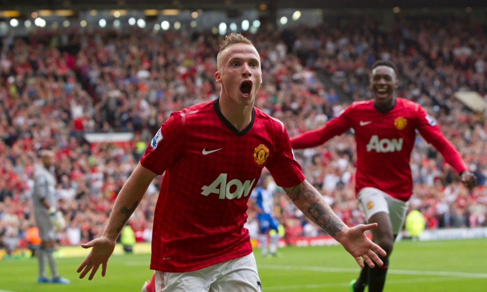 Alexander Buttner scored on his United debut... before things fizzled out for him at Old Trafford