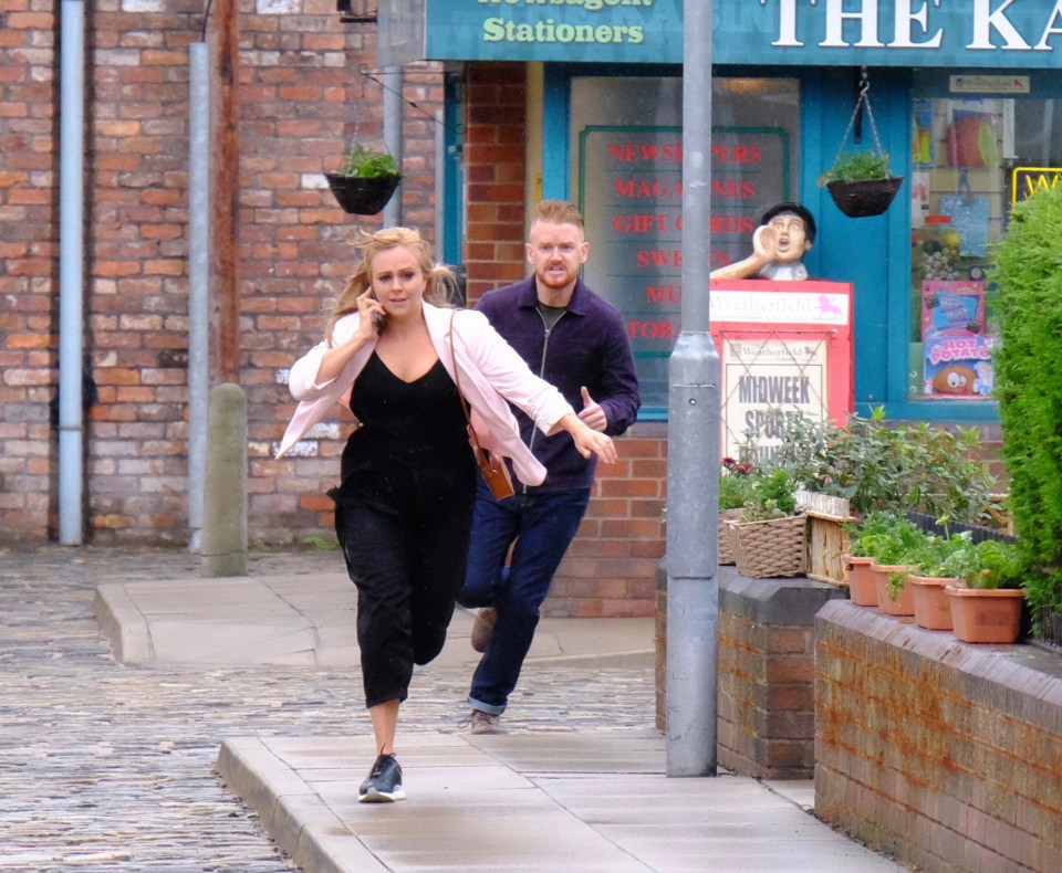 Tina plays Sarah Platt on Coronation Street