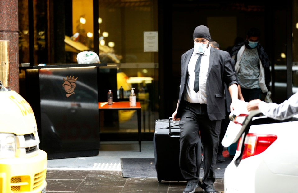  Guests at the Stamford Hotel in Melbourne