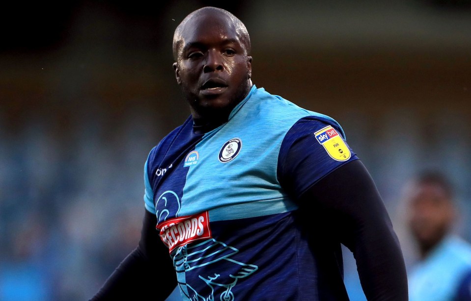 Akinfenwa alleges that he was called a 'fat water buffalo' by a Fleetwood representative