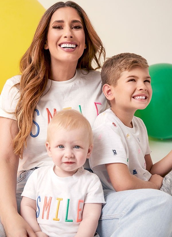 Stacey's boys are among the faces of her new kidswear range for Primark