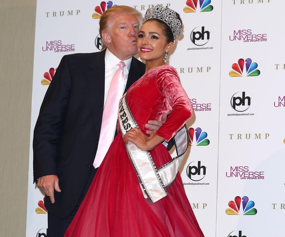 In 2012 Culpo won Miss Universe, which was formally run by Donald Trump