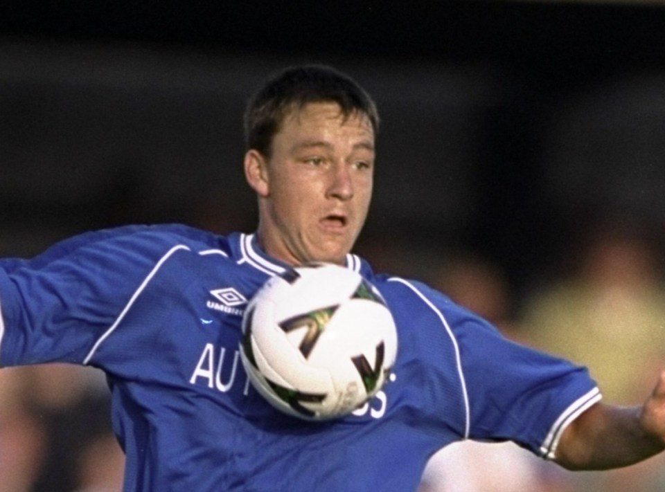 John Terry broke into the Chelsea team in the late 1990s