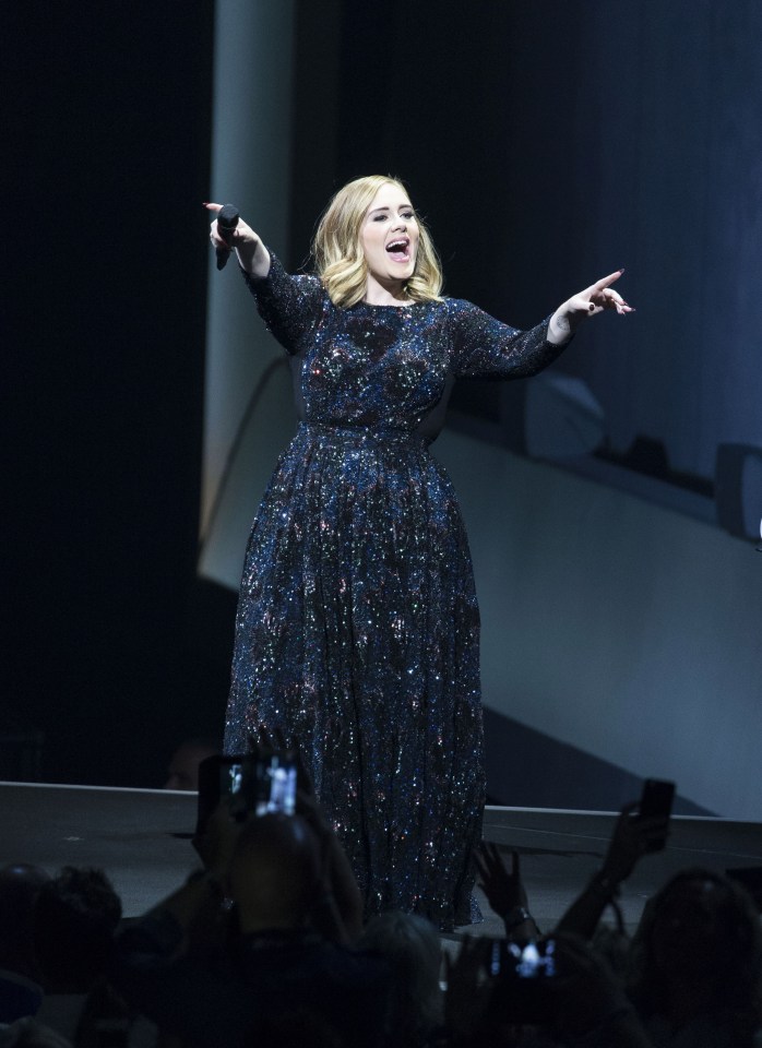 Maria is one of many impersonators that have had to adjust to Adele's new look (Adele pictured at the Ziggo Dome in 2016)