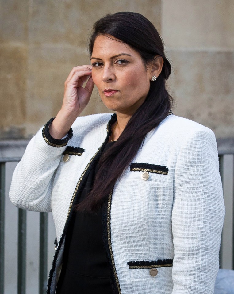 Priti Patel will announce a ban on foreign crims sentenced to more than a year in jail