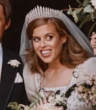 The tiara has been a favourite at royal weddings