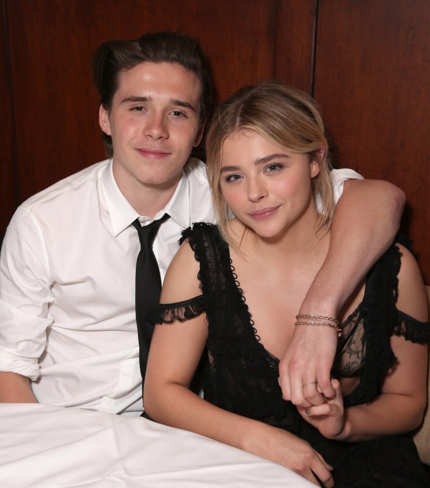 Posh and Becks son dated actress Chloe Moretz for two years