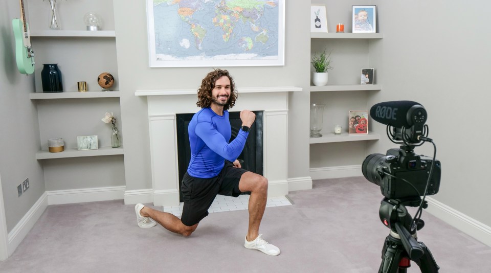 Fitness guru Joe Wicks proved popular among lockdown Brits with his easy-to-follow online workout videos