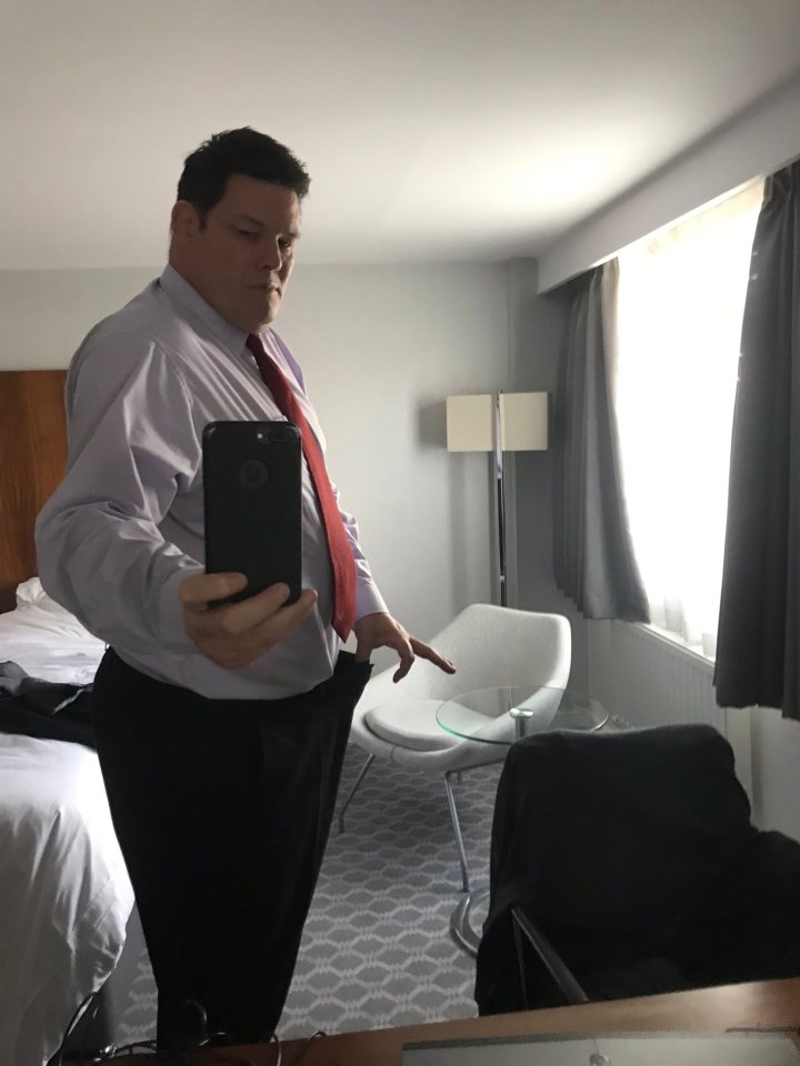 Mark Labbett revealed his impressive weight loss on Twitter today