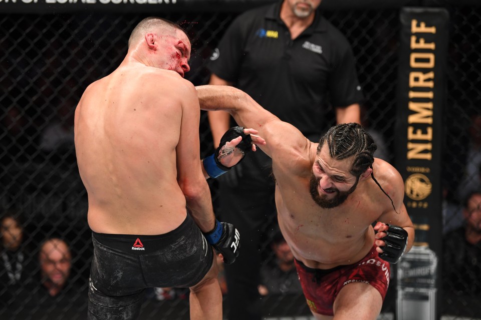 Masvidal dominated Nate Diaz at UFC 244 in November