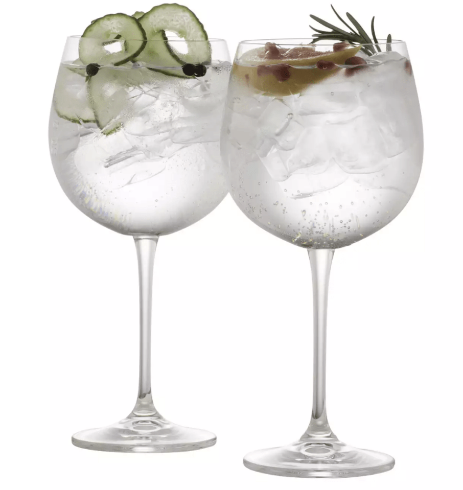 The G&T will taste even better in a proper glass