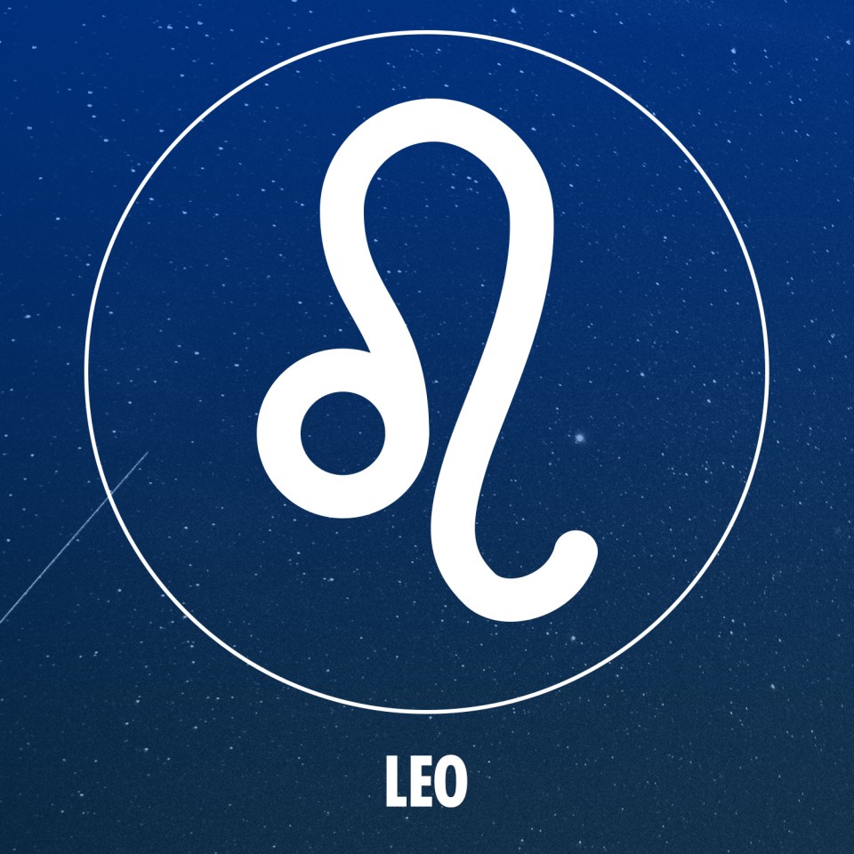  The lion - seen here in glyph form -  is the Leo's spirit animal