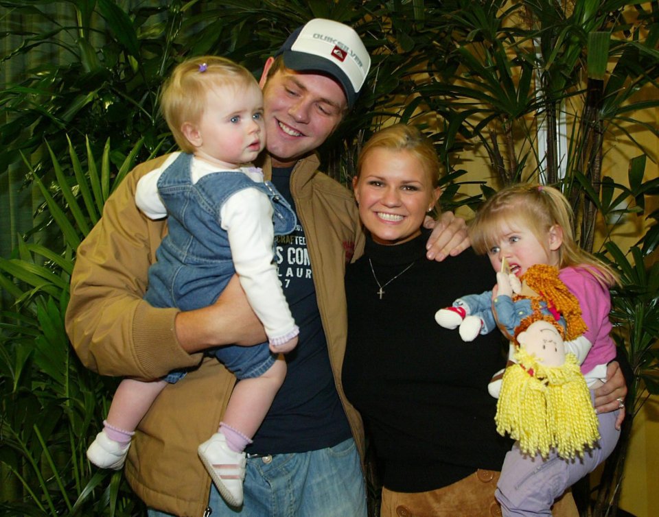 Lilly-Sue was born from Kerry's first marriage to former Westlife singer Brian McFadden