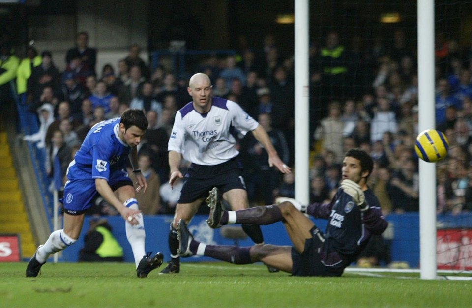 Kezman struggled to find his goalscoring touch at Stamford Bridge