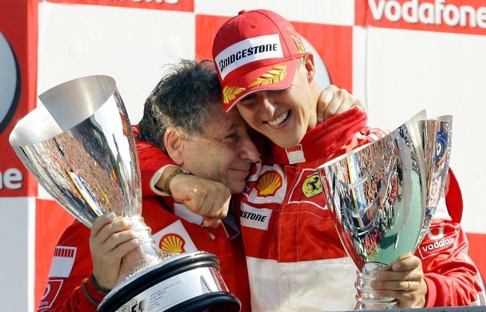 The pair are extremely close and Todt visited him recently in Geneva