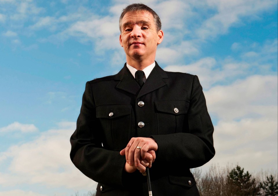 PC David Rathband was blinded by ex-prisoner Raoul Moat, who went on a shooting spree in July 2010