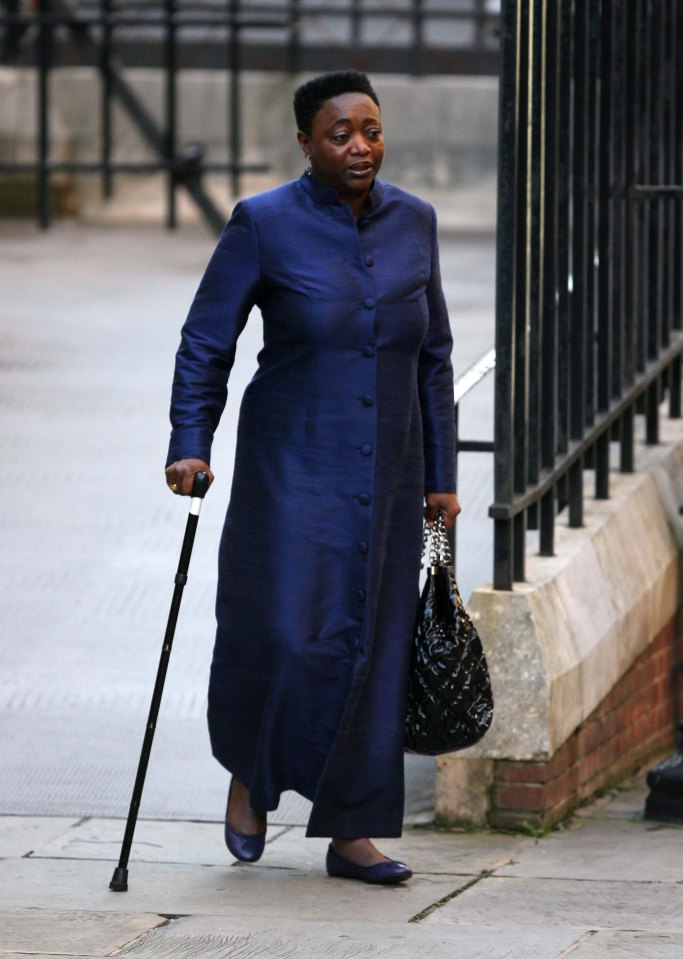  Thelma Stober lost part of her left leg in the London bombings in 2005