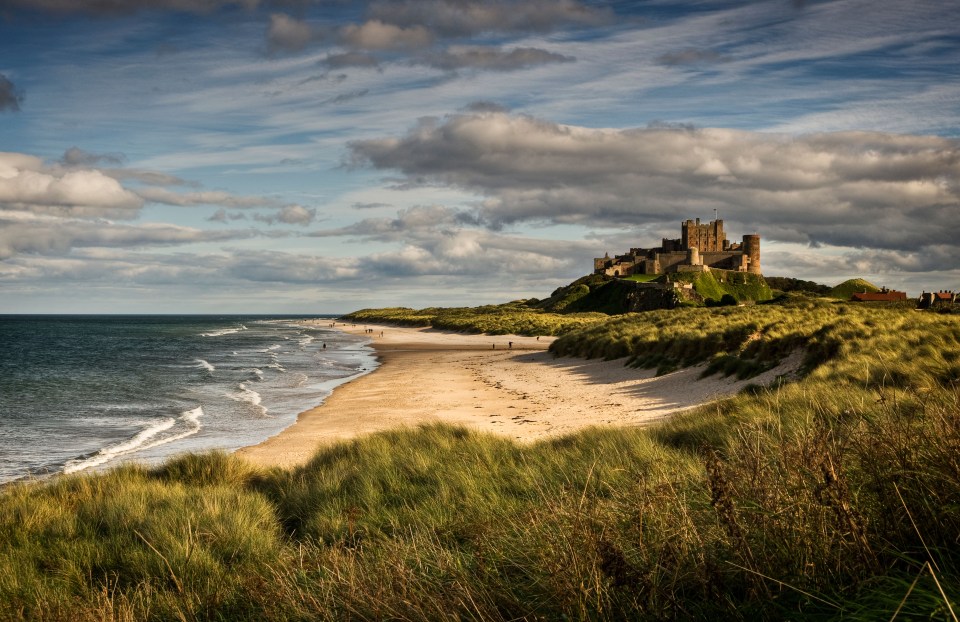 One visitor summed up Bamburgh, pictured, as 'one of the UK's top-secret locations'