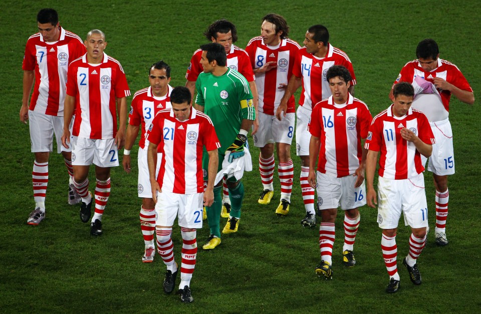 Players from the heroic 2010 Paraguay World Cup team are still heroes in their own league today