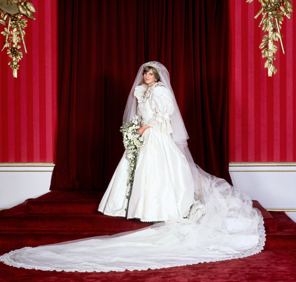 Princess Diana’s dress was designed by close friend David Emanuel