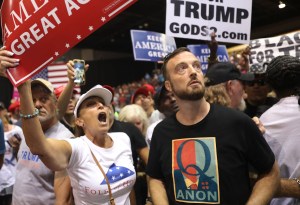  QAnon became popular during Donald Trump's presidency