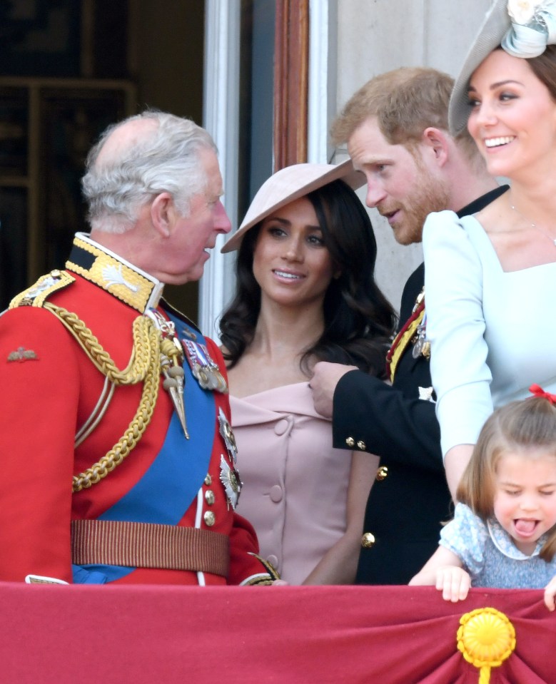 The book also claims Charles didn't mind the impact on his tour as 'he understood that the situation with Meghan had reached a tipping point' 