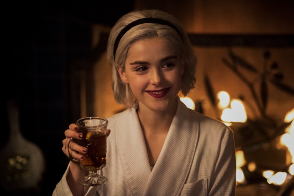 Kiernan Shipka of Mad Men fame plays Sabrina