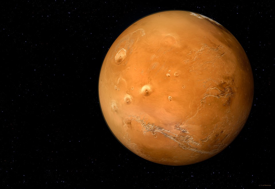 Mars is about 33million miles away and cosmic radiation makes its surface inhospitable