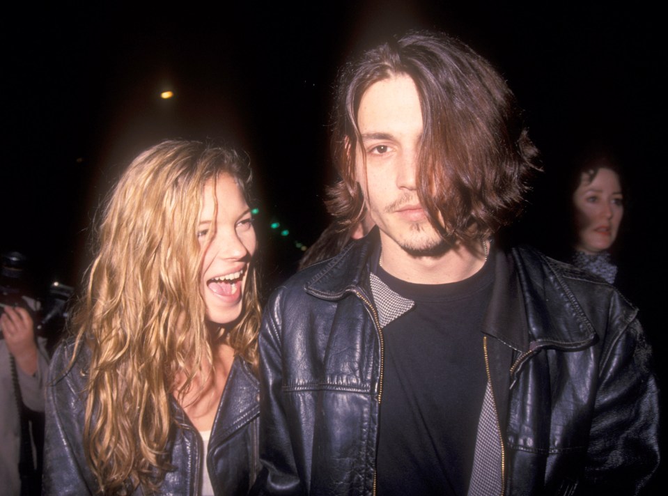 Johnny Depp trashed a hotel room while with Kate Moss