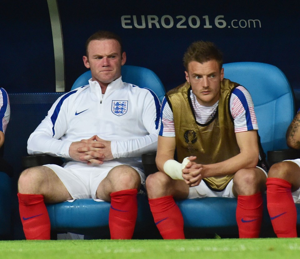 Jamie and Wayne were once England teammates