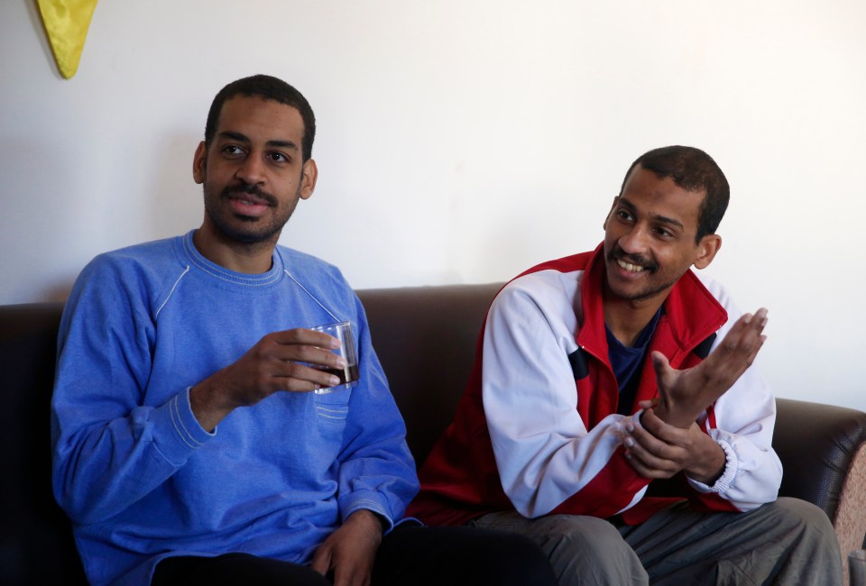  Alexanda Amon Kotey, left, and El Shafee Elsheikh claimed they joined ISIS for "religious reasons"