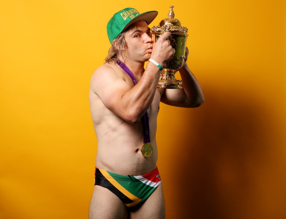 Faf de Klerk made a name for himself with his performances on the pitch and his Rainbow Flag 'budgie smugglers' off it