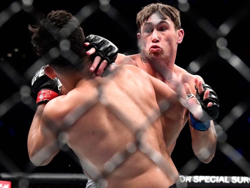  Darren Till was successful in his last bout at UFC 244 in November