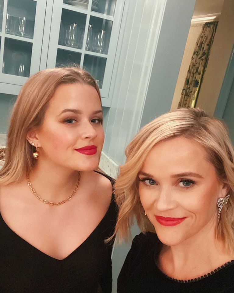 Reese [right] with her 20-year-old daughter Ava